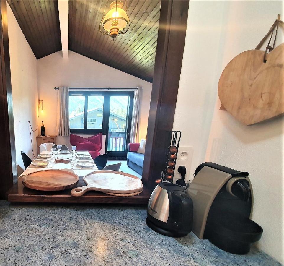 Chamonix Superbe Appartement Vue Mont Blanc Exterior foto